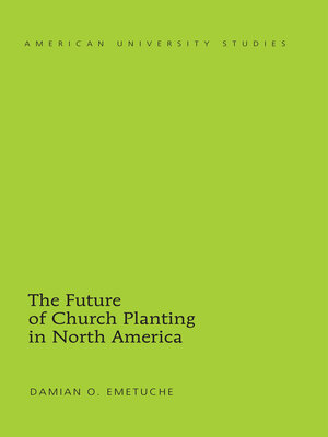 cover image of The Future of Church Planting in North America